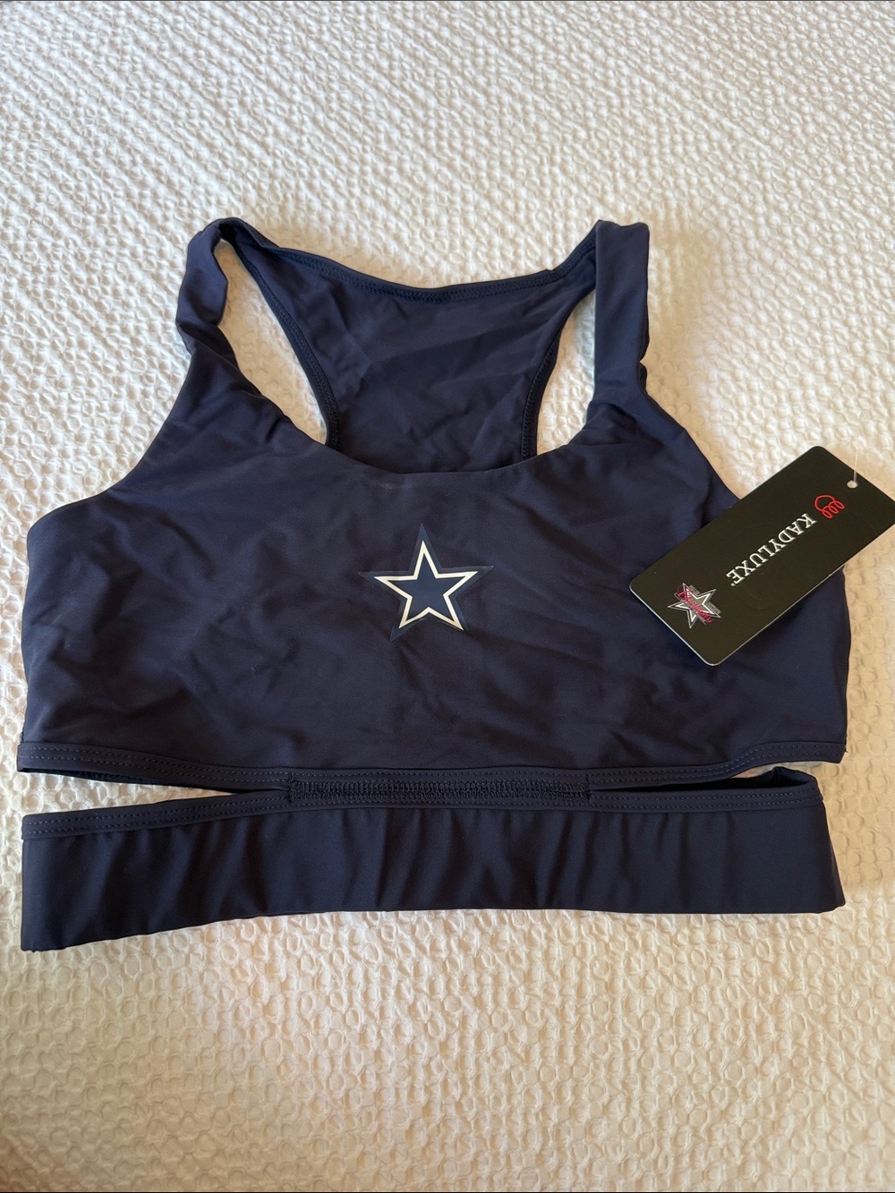 Kadyluxe X DCC Navy Sports Bra